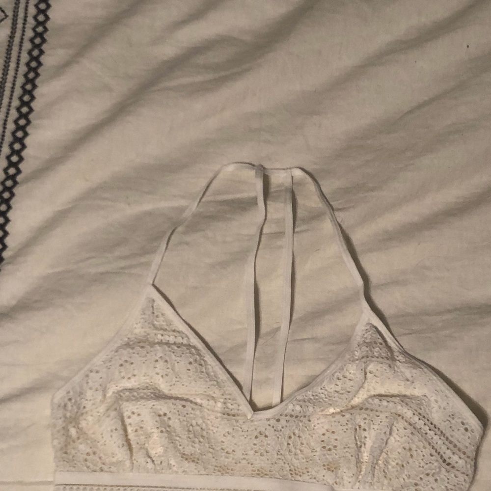 Anthropologie White bralette